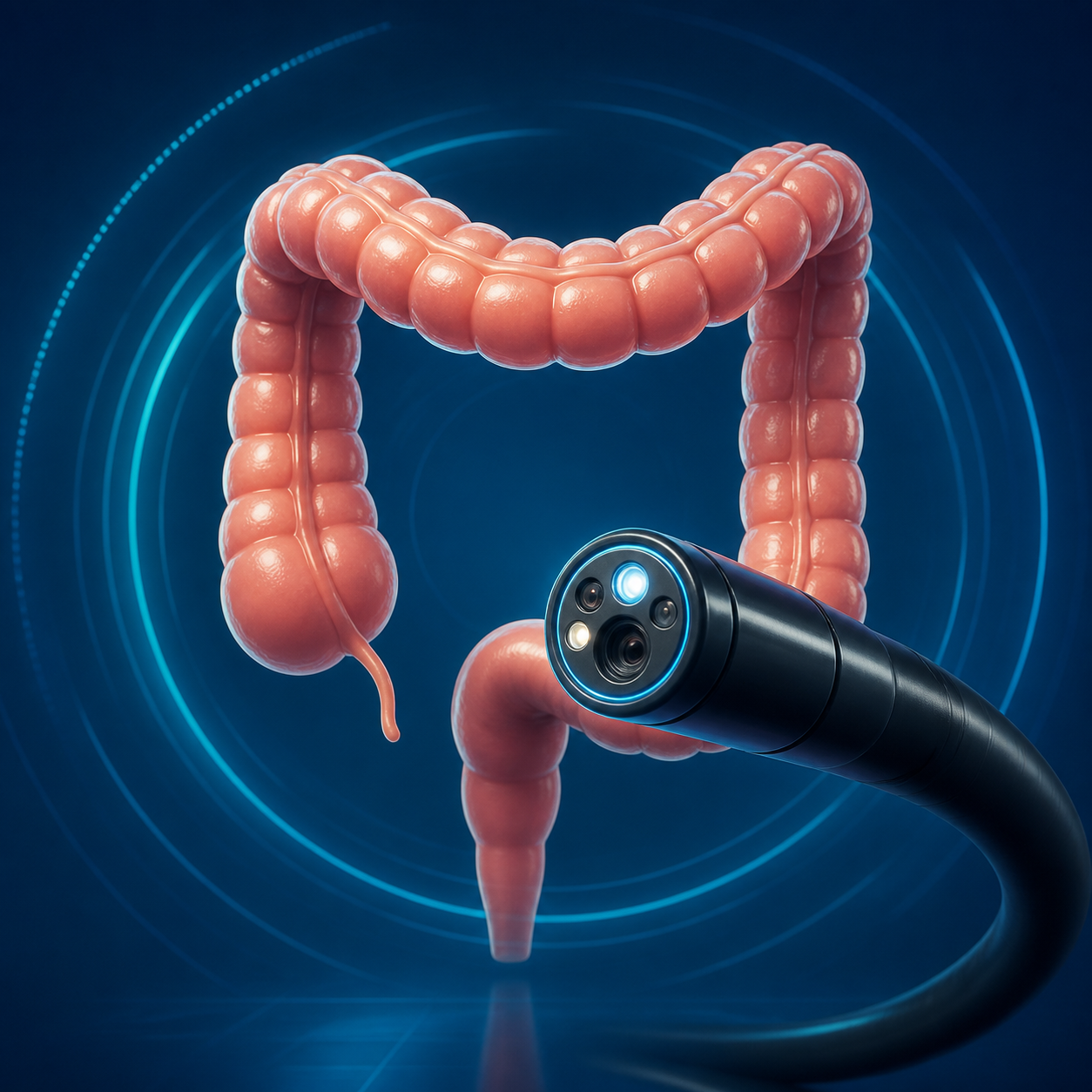 Medical visualization for Colonoscopy