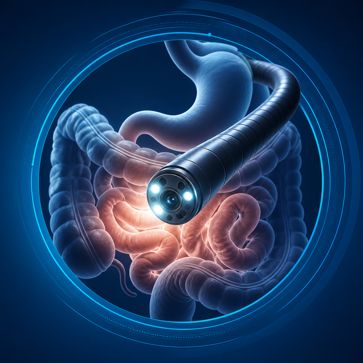 Medical visualization for Diagnostic Endoscopy