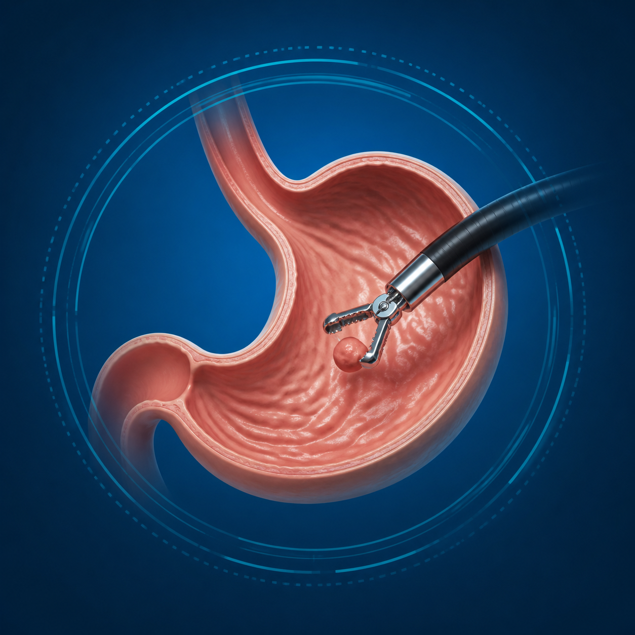 Medical visualization for Biopsy