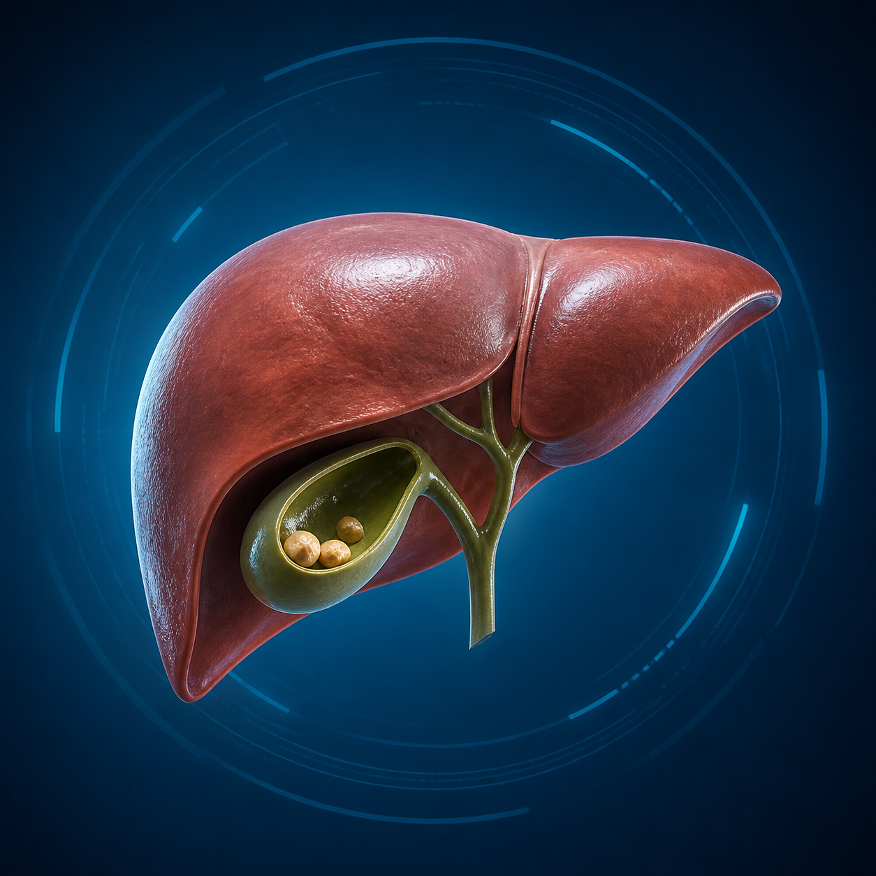 Medical visualization for Gallbladder Disorders